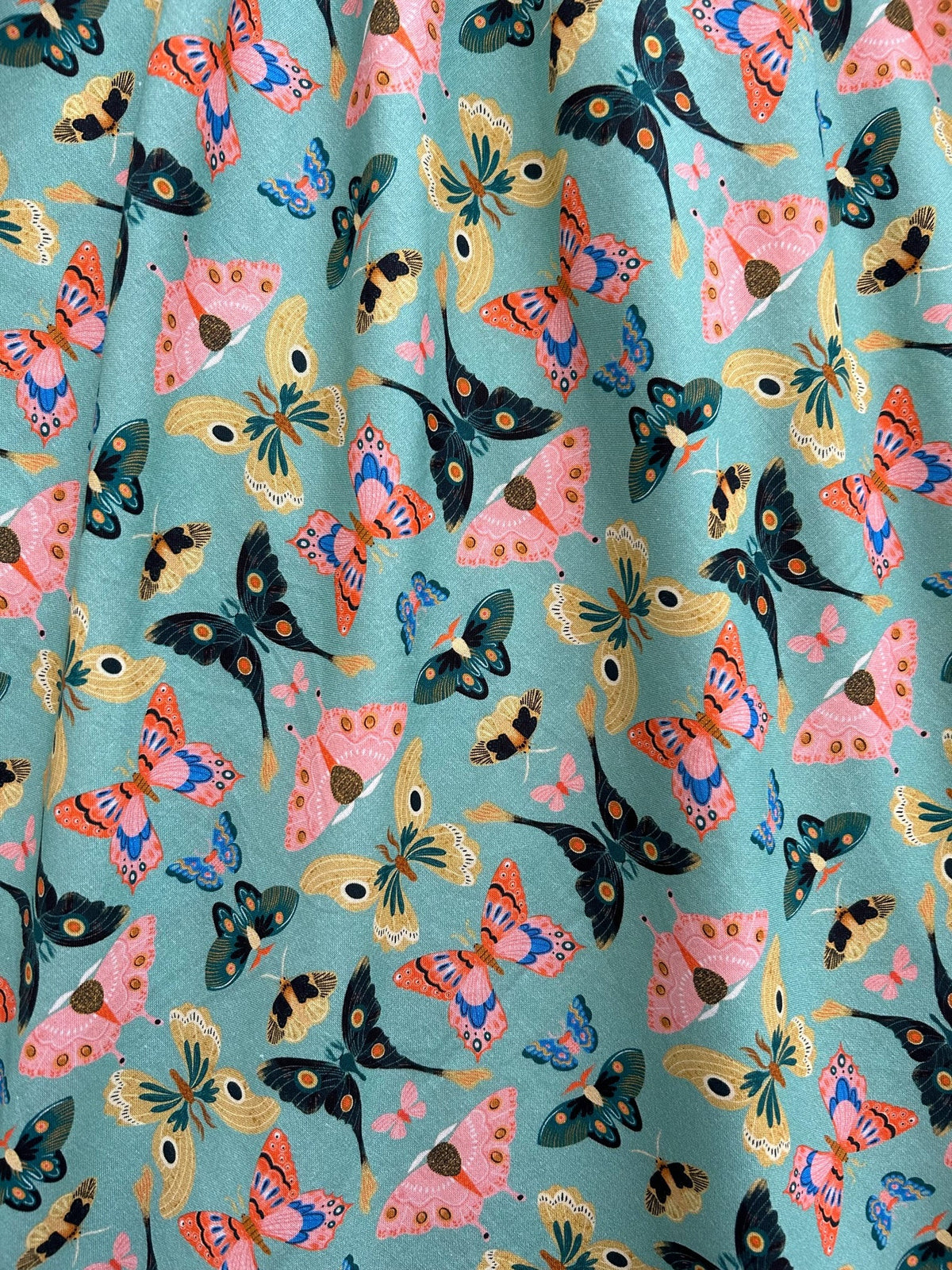 Butterflies Vintage Dress by Retrolicious
