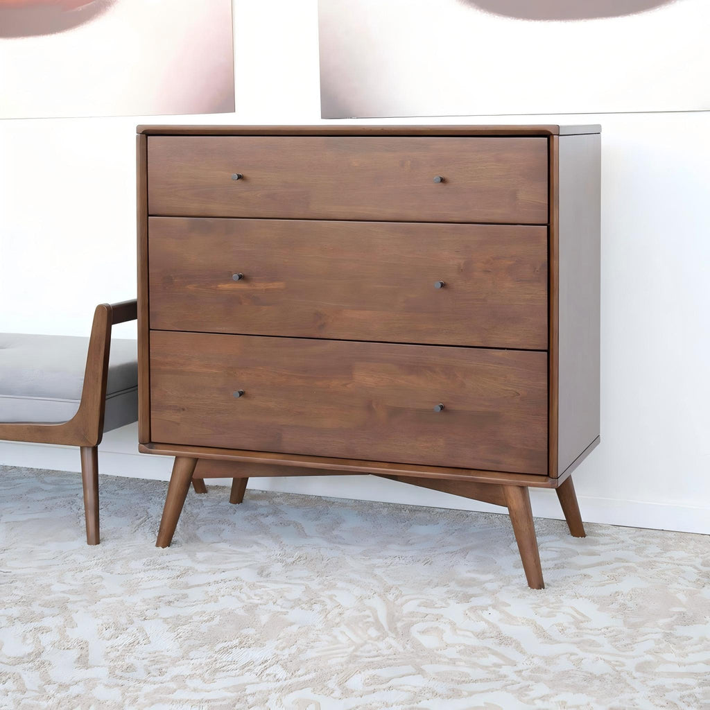 Caroline - Dresser 3 Drawer - Brown / Wood by Unique Piece Furniture