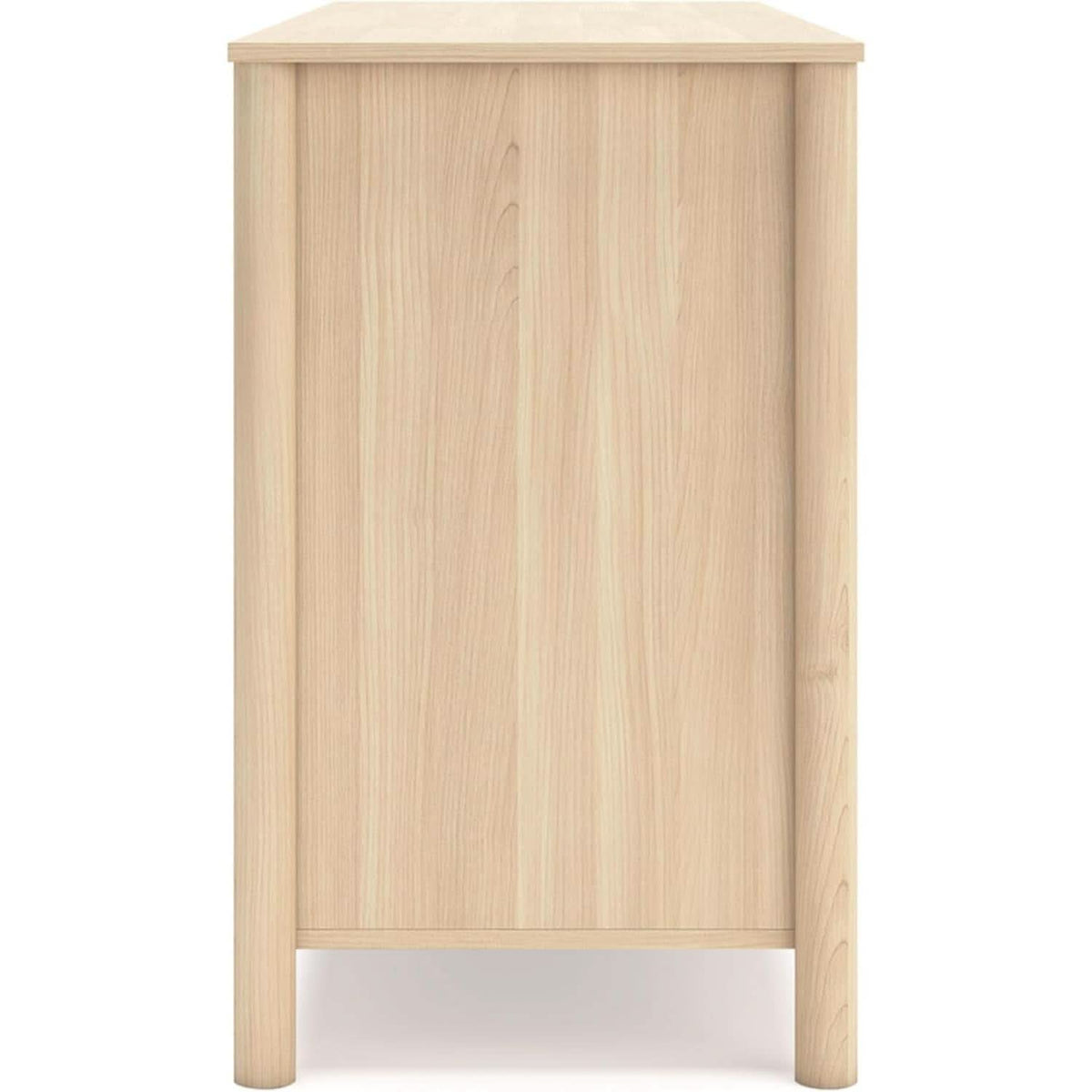 Light Brown Six Drawer Dresser For Bedroom Storage by ShipItFurniture