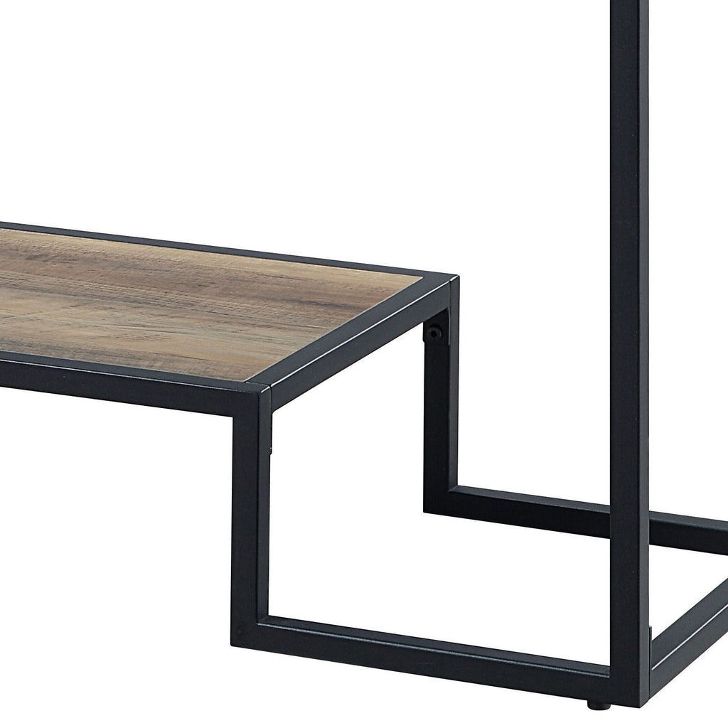 Idella - Sofa Table - Rustic Oak / Black by Unique Piece Furniture