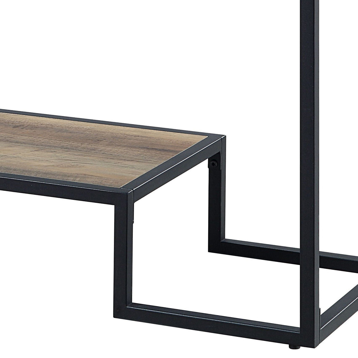 Idella - Sofa Table - Rustic Oak / Black by Unique Piece Furniture