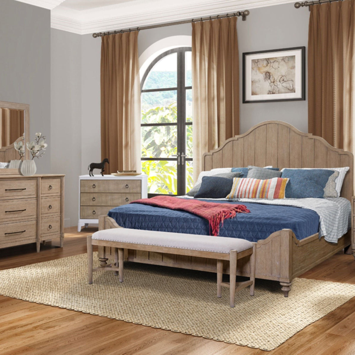 3 Drawer Nightstand - Sand by Unique Piece Furniture