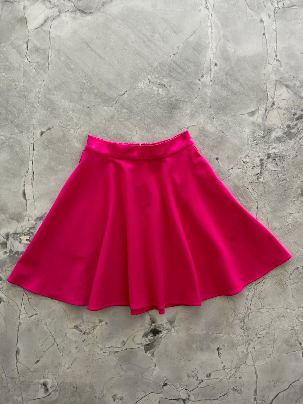 Harper Skater Skirt in Pink by Retrolicious