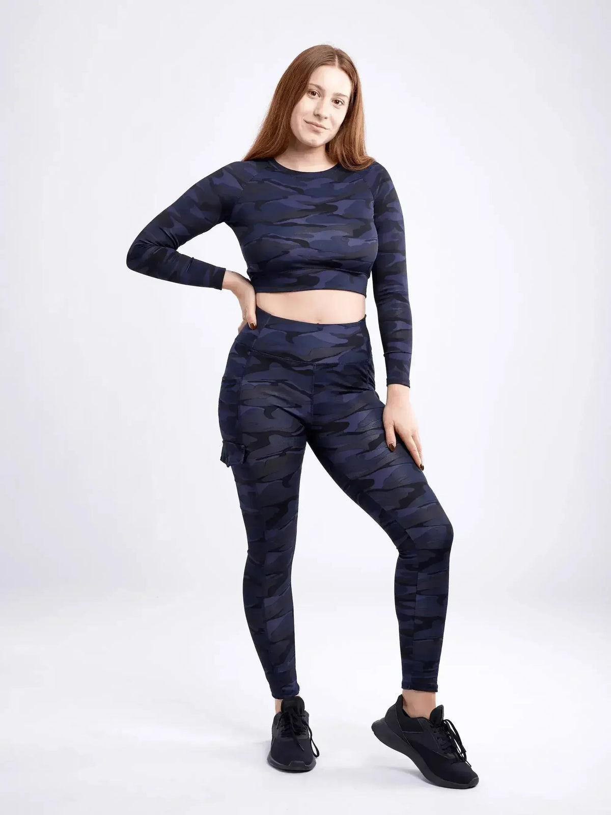 Long-Sleeve Crop Top by Femstylo