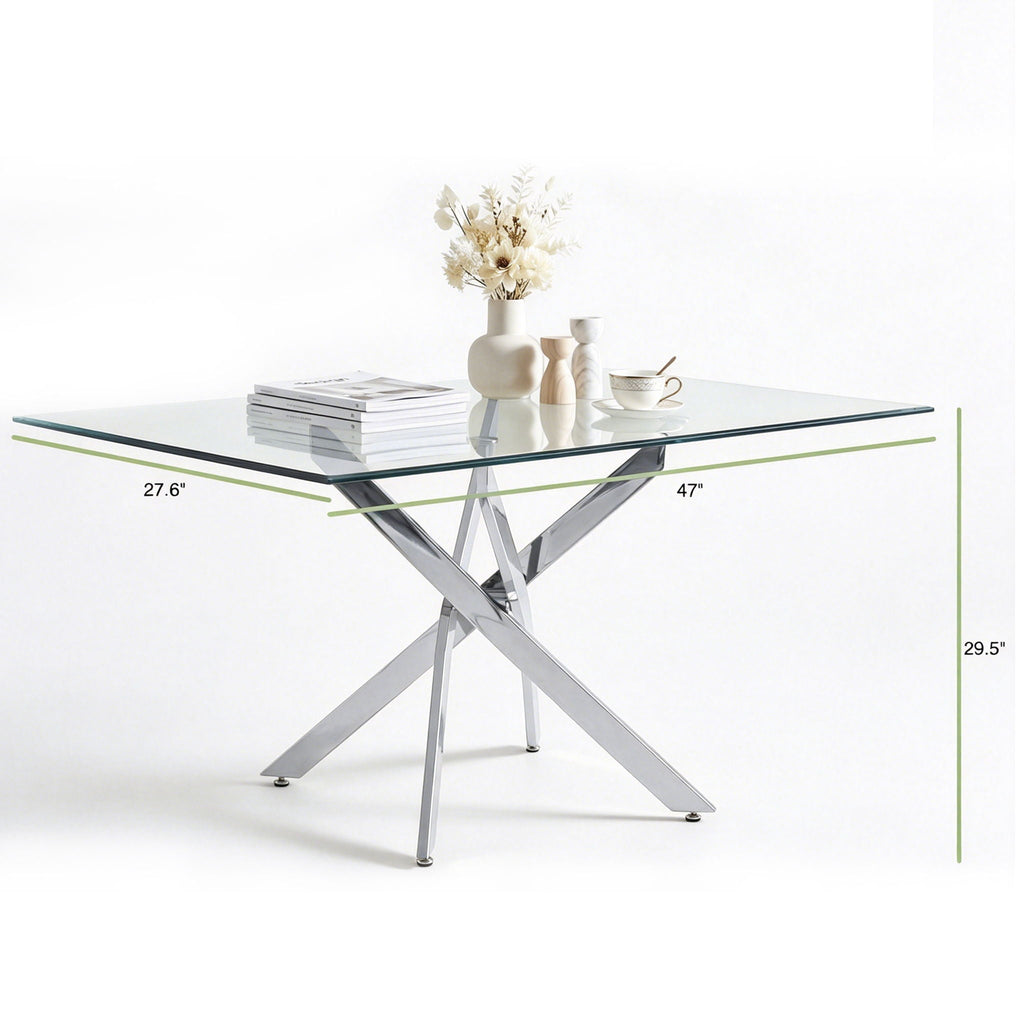 Modern Rectangular Table For Dining Room by Unique Piece Furniture
