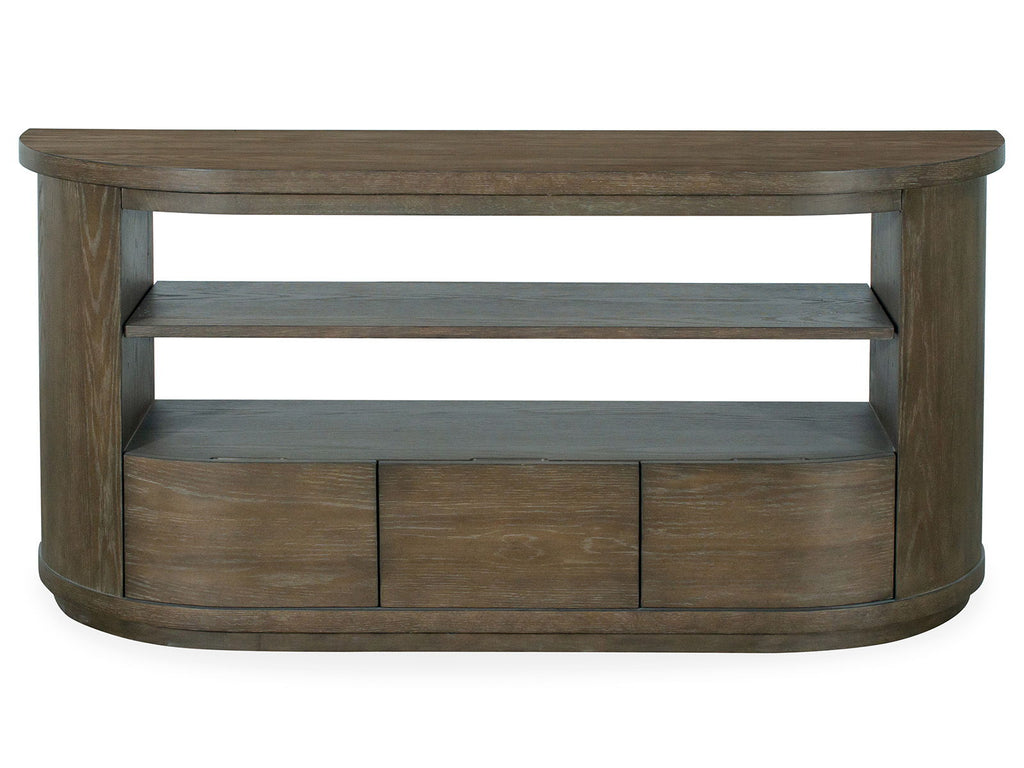 Bosley - Demilune Sofa Table - Porpoise by Unique Piece Furniture