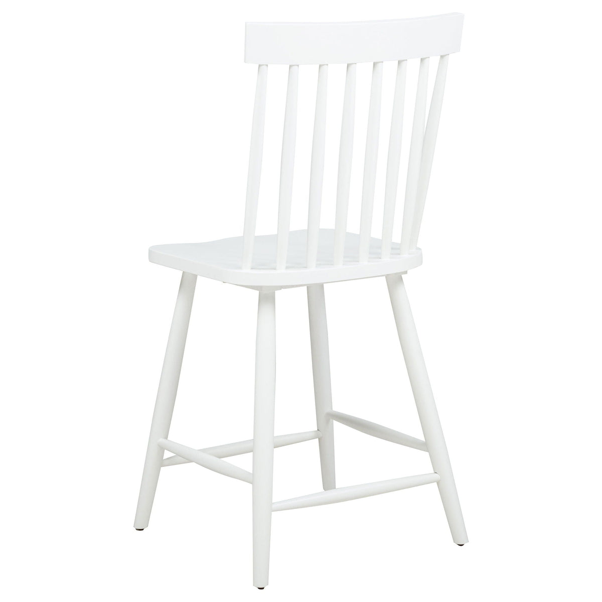 Andrews Windsor Counter Height Dining Side Chair White (Set of 2) by Unique Piece Furniture