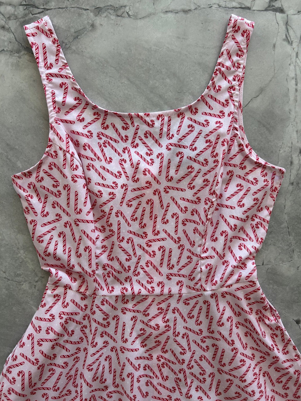 Candy Cane Skater Dress by Retrolicious