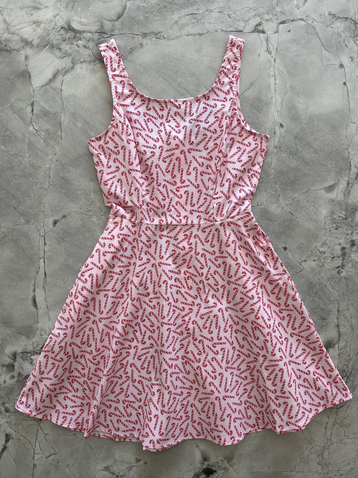 Candy Cane Skater Dress by Retrolicious
