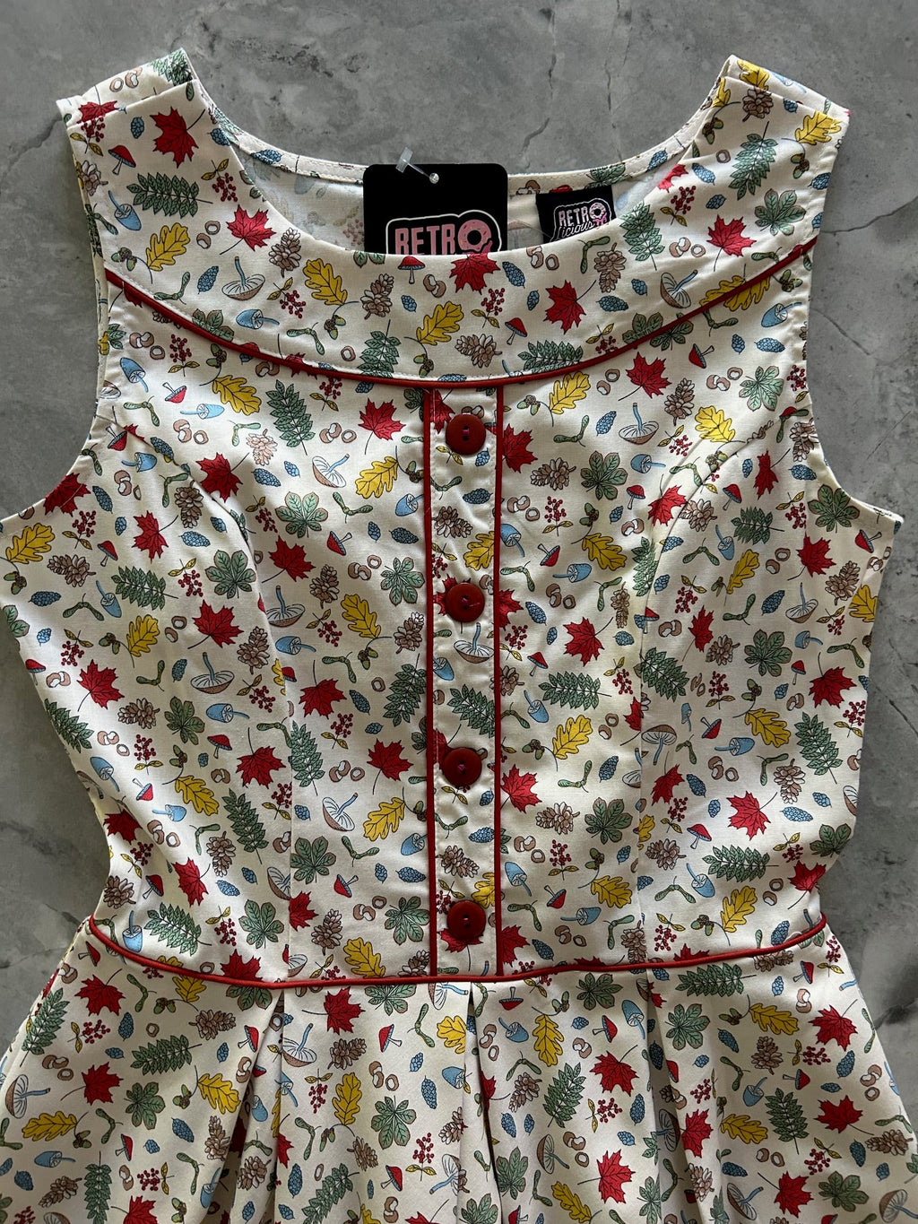 Elizabeth Dress in Woodlands by Retrolicious