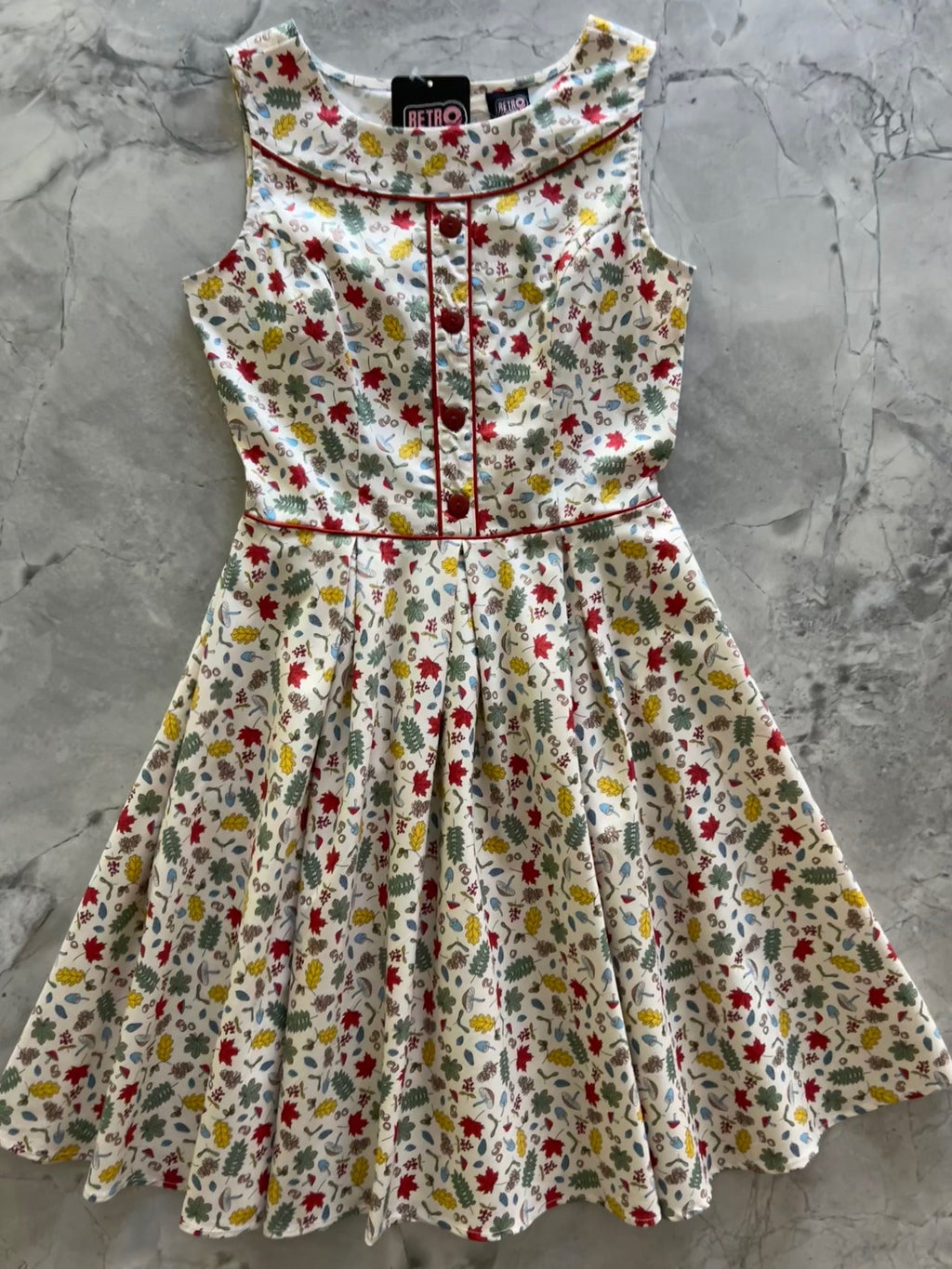 Elizabeth Dress in Woodlands by Retrolicious