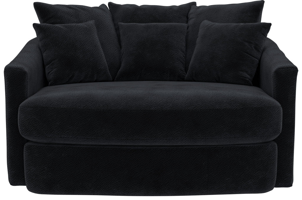 Matty - Round Accent Cuddle Chaise by Unique Piece Furniture