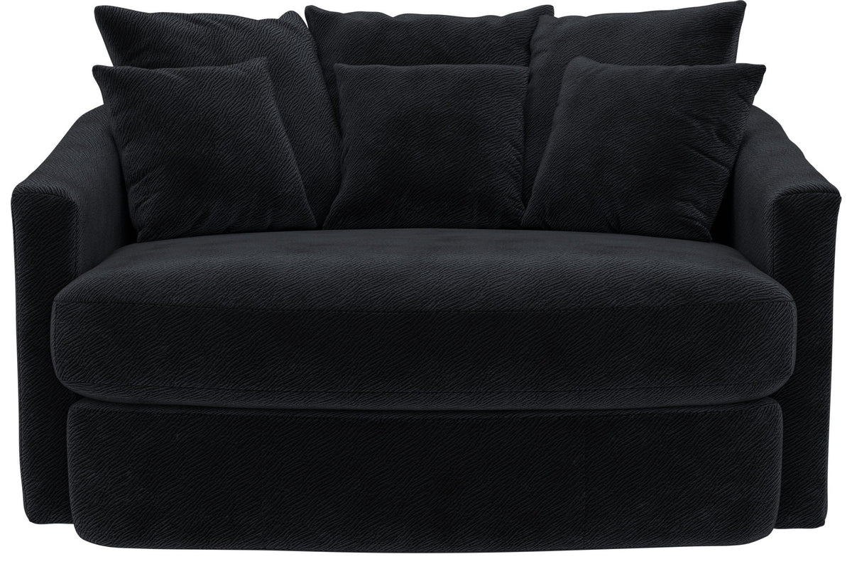 Matty - Round Accent Cuddle Chaise by Unique Piece Furniture