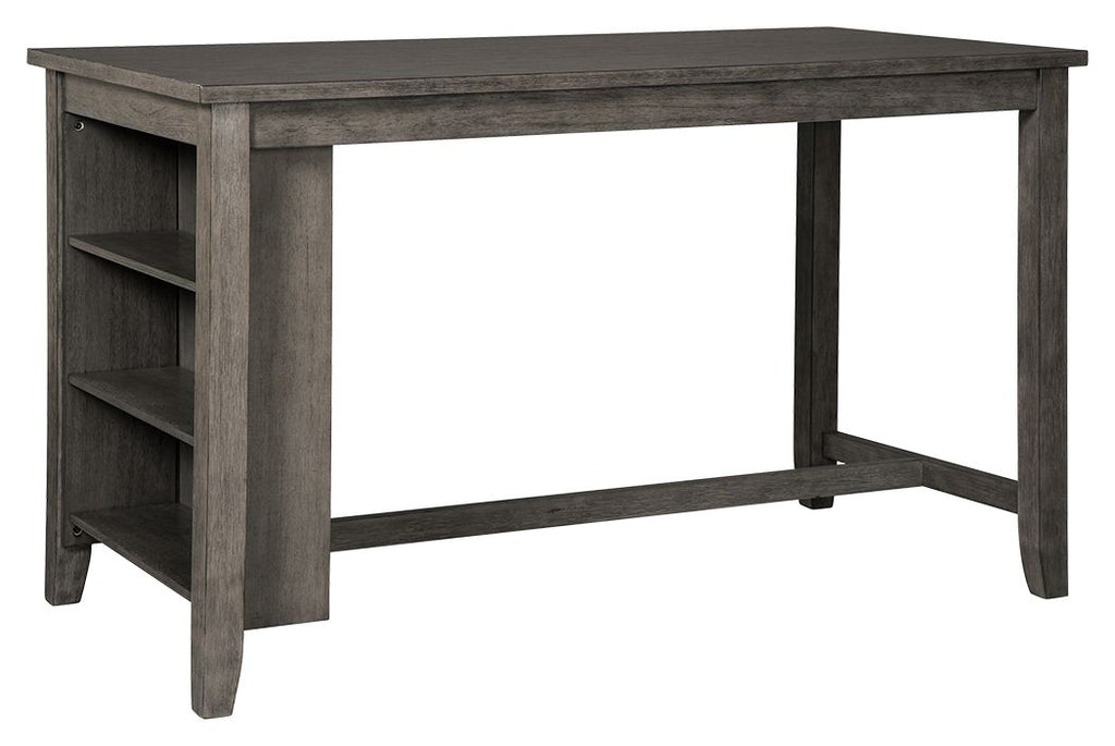 Caitbrook - Rectangular Dining Room Counter Table - Gray by Unique Piece Furniture