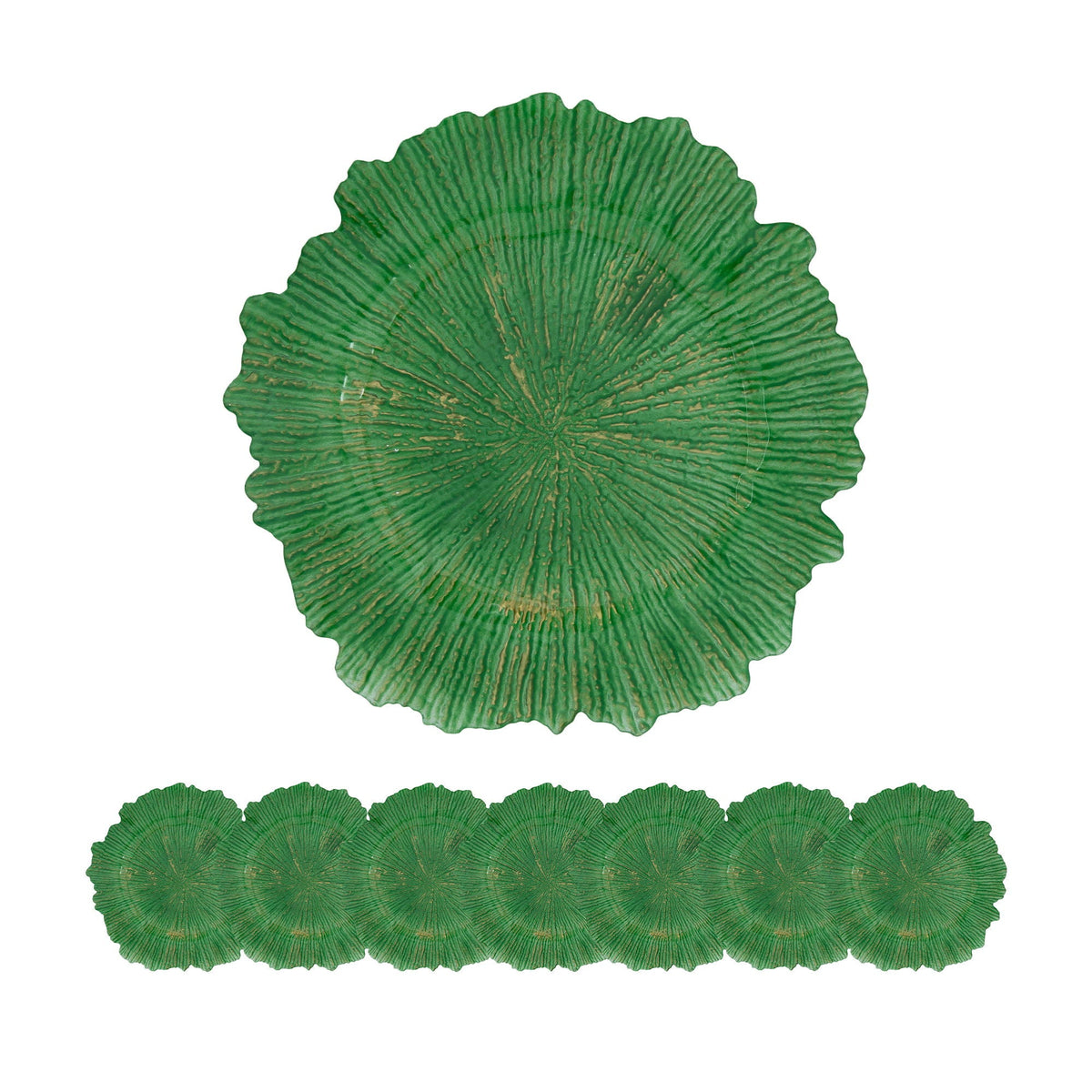 Plastic Charger Plate (Set of 8) by Unique Piece Furniture