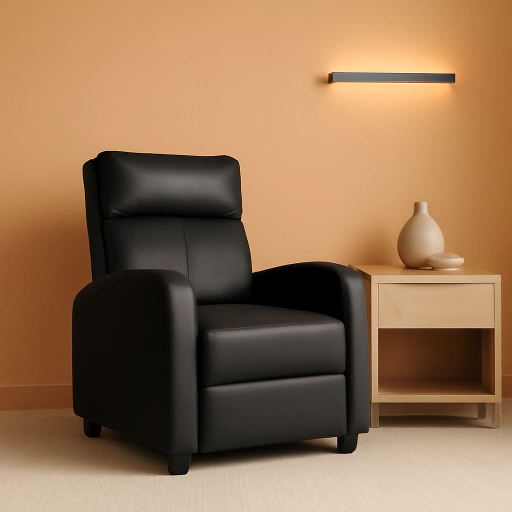 Modern Massage Recliner Sofa With Massage Function by ShipItFurniture