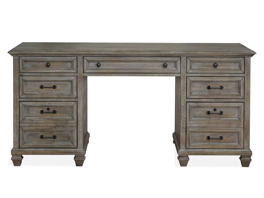 Lancaster - Executive Desk - Dove Tail Gray by Unique Piece Furniture