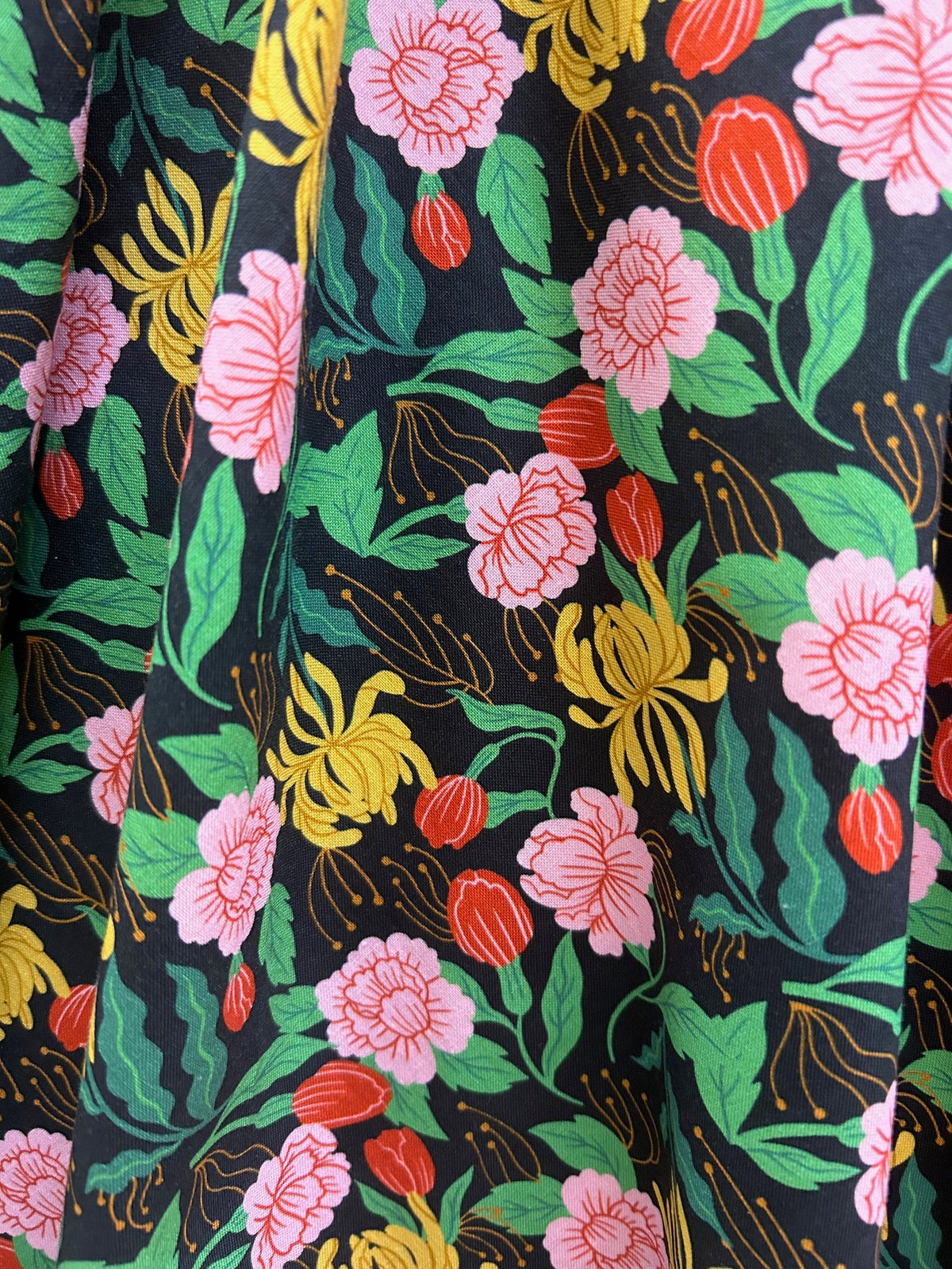 Floral Greta Dress by Retrolicious