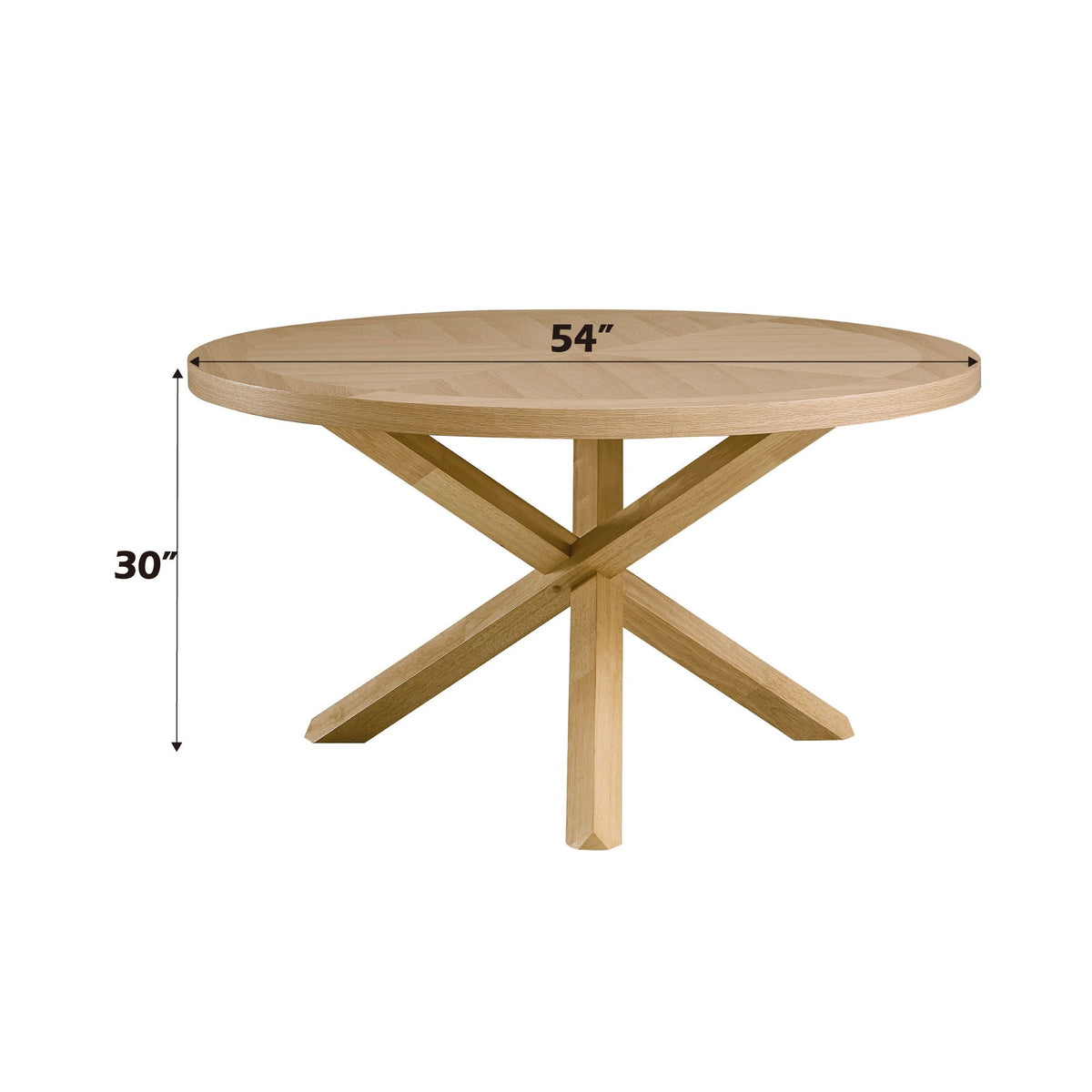 Kasem - Round Table With Matching Chair Dining Room Set by Unique Piece Furniture