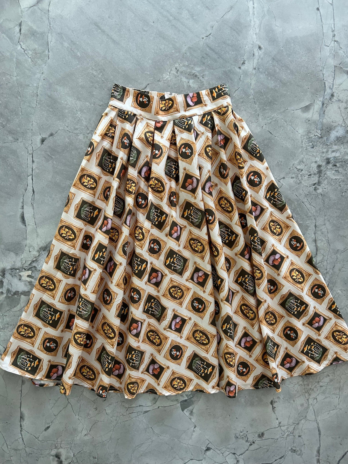 Mushrooms Doris Skirt by Retrolicious