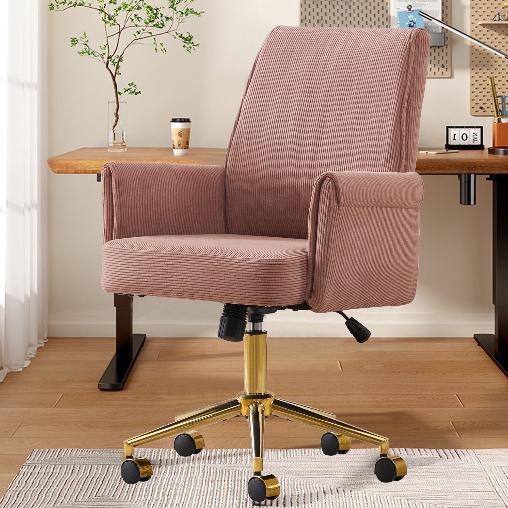 Ergonomic Mid Back Office Chair by Unique Piece Furniture