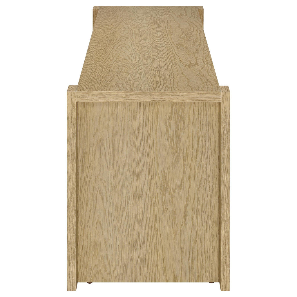 Laurelton 3-piece Entertainment Center TV Stand Light Oak by Unique Piece Furniture