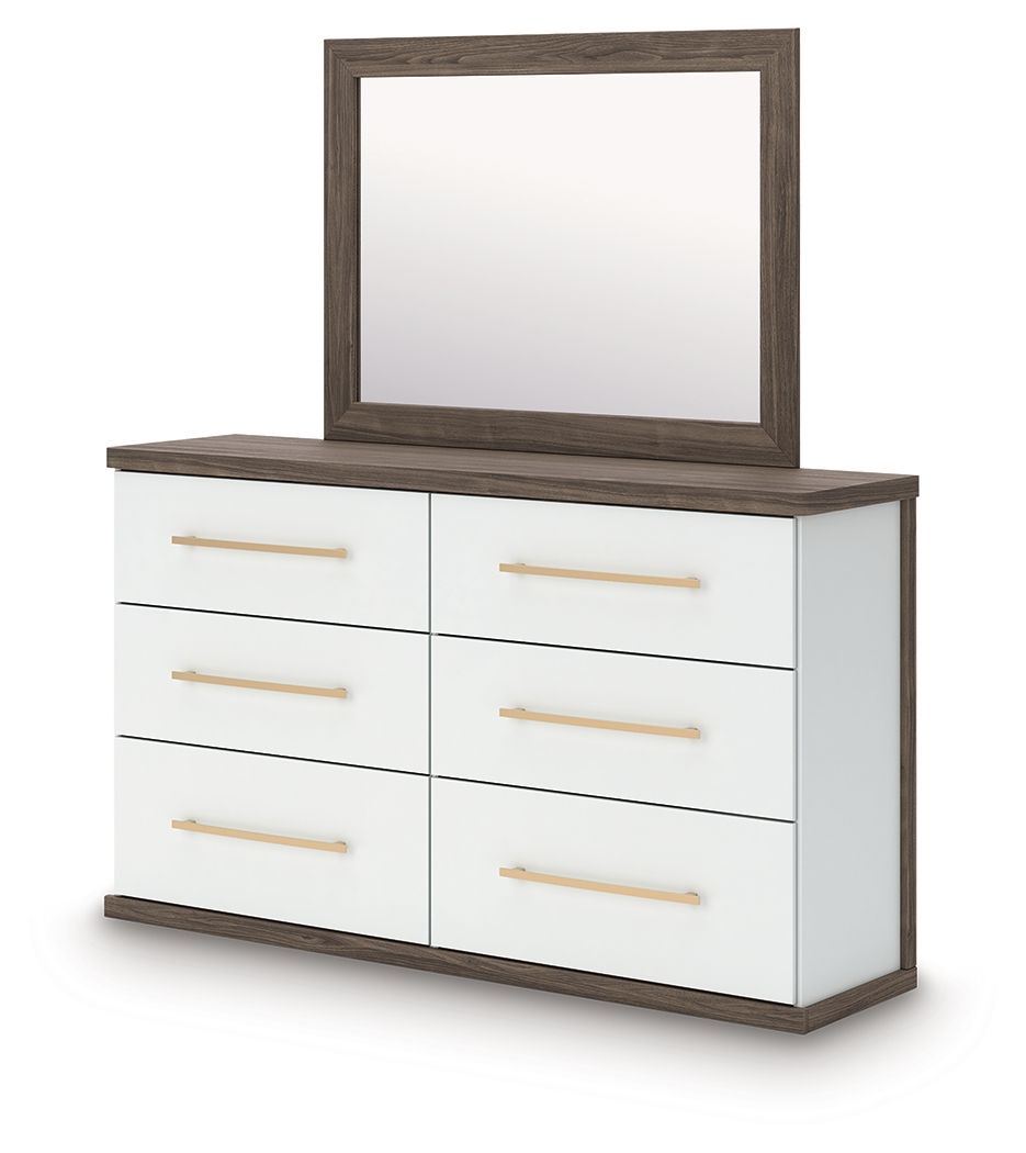 Kendanport - Six Drawer Dresser by Unique Piece Furniture