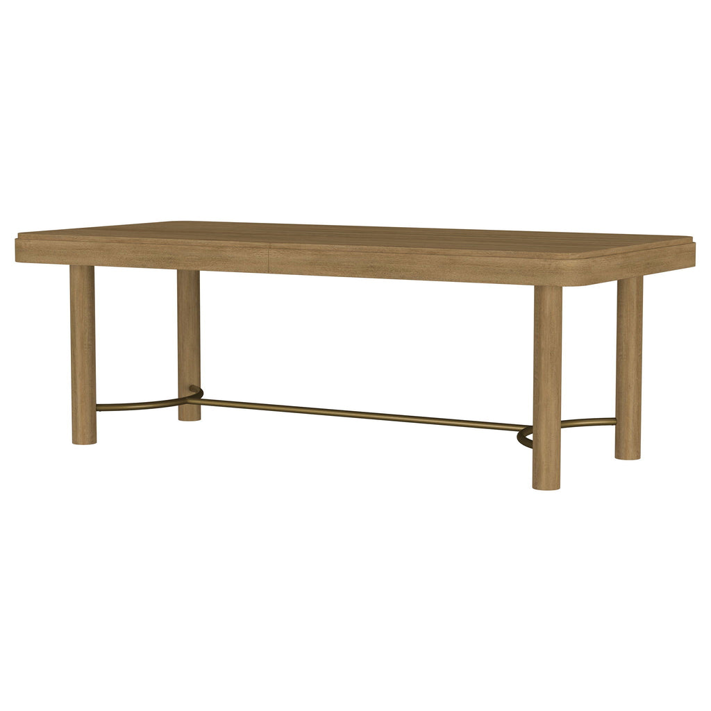 Arini 104-inch Extension Leaf Dining Table Sand Wash by Unique Piece Furniture