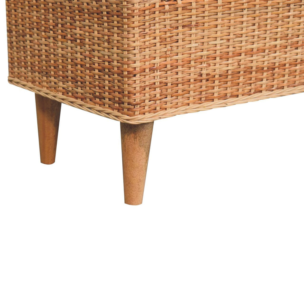 Riviera - Woven Bench - Oak by Unique Piece Furniture