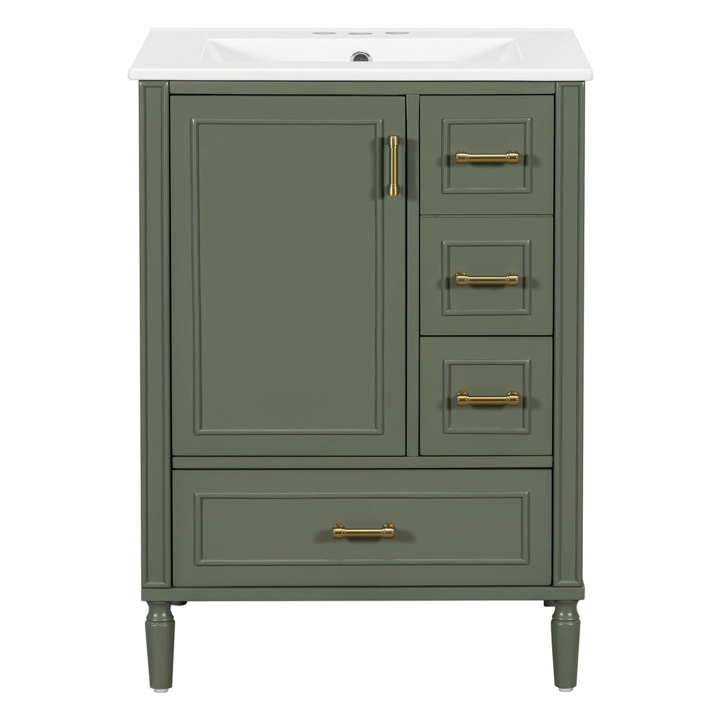 Traditional Bathroom Vanity Set With Soft Close Doors by Unique Piece Furniture