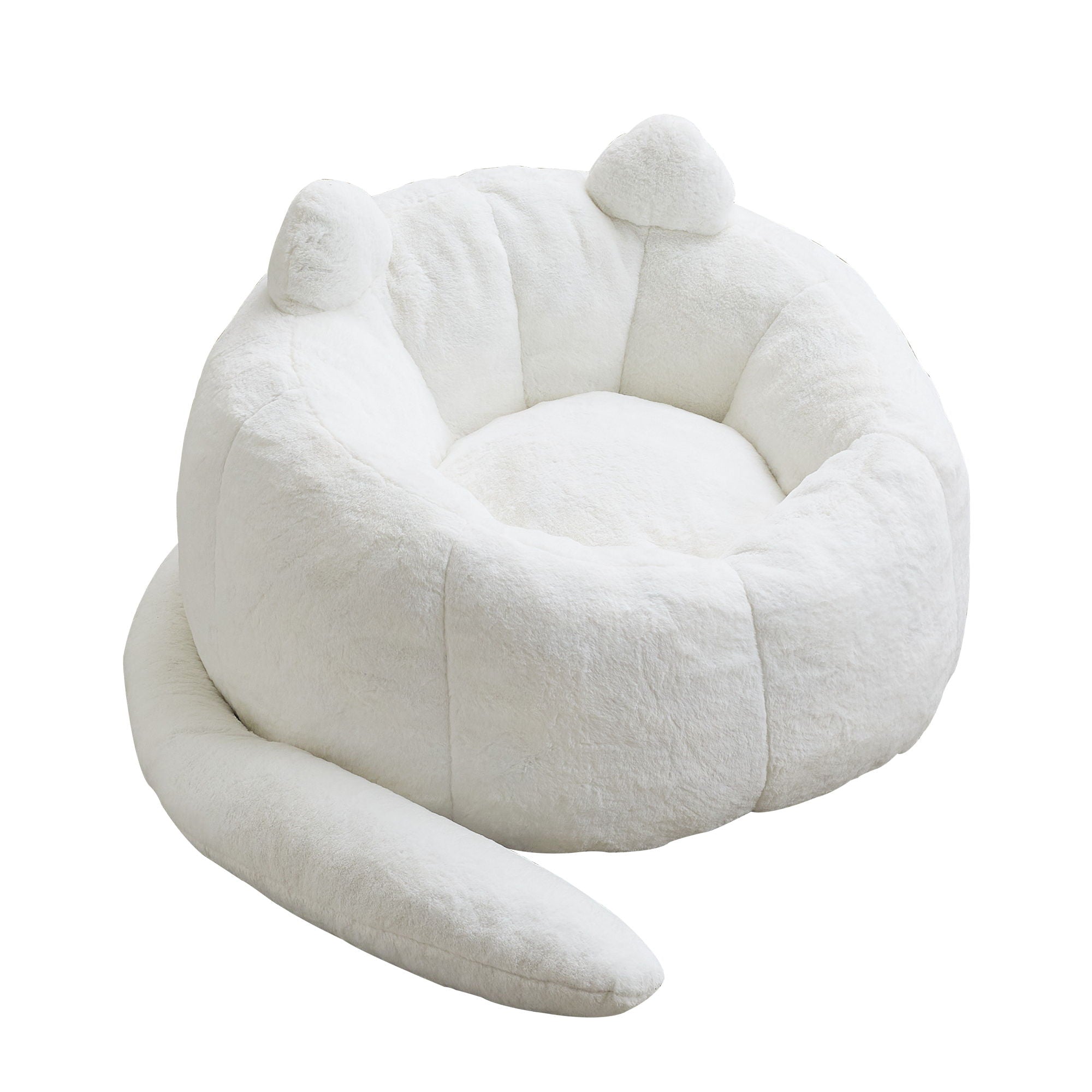 Cat Shaped Bean Bag Sofa With Long Tail by Unique Piece Furniture