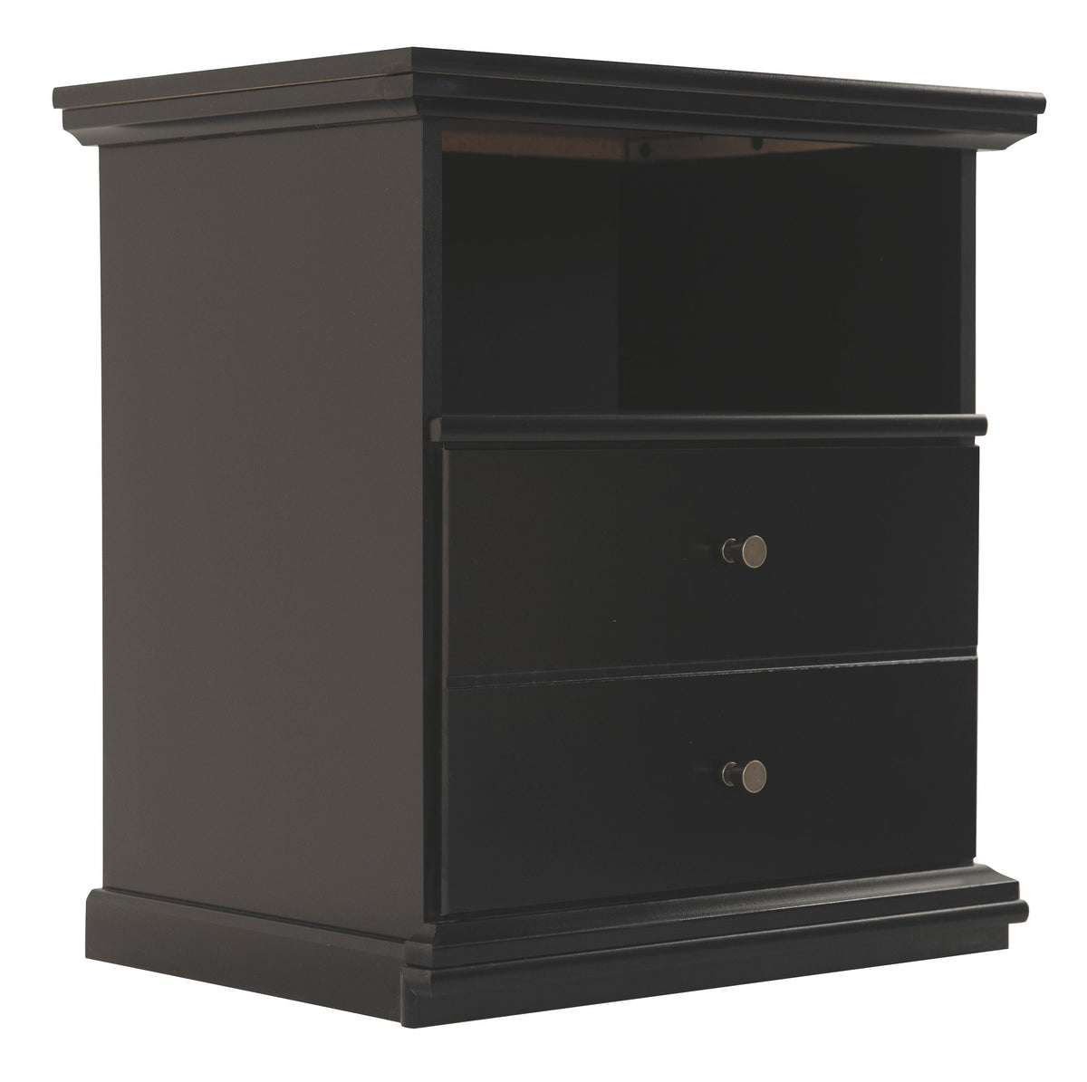 Maribel - One Drawer Night Stand - Black by Unique Piece Furniture