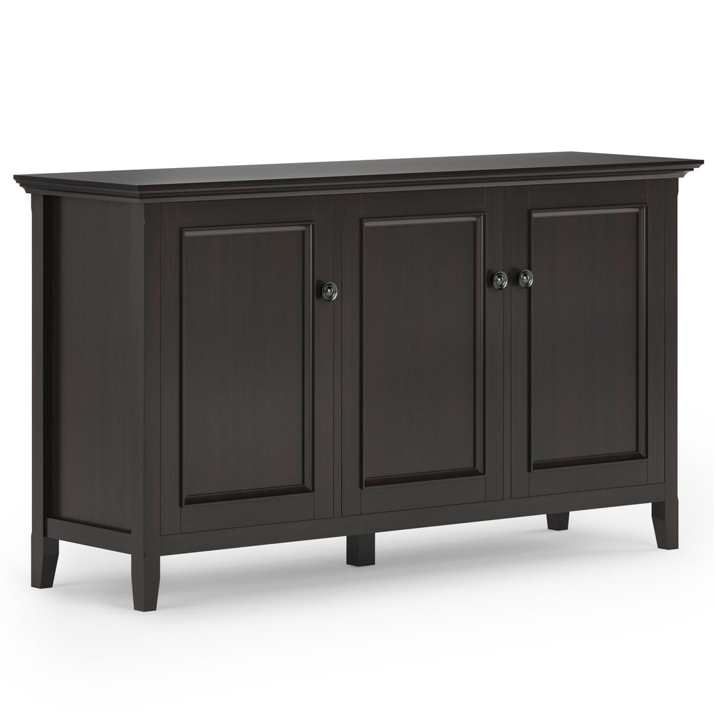 Amherst - Wide 3 Door Storage Cabinet - Hickory Brown by Unique Piece Furniture
