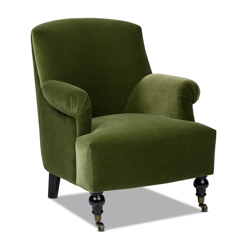 Eloise - Design Pleated Sock Arm Accent Armchair by Unique Piece Furniture