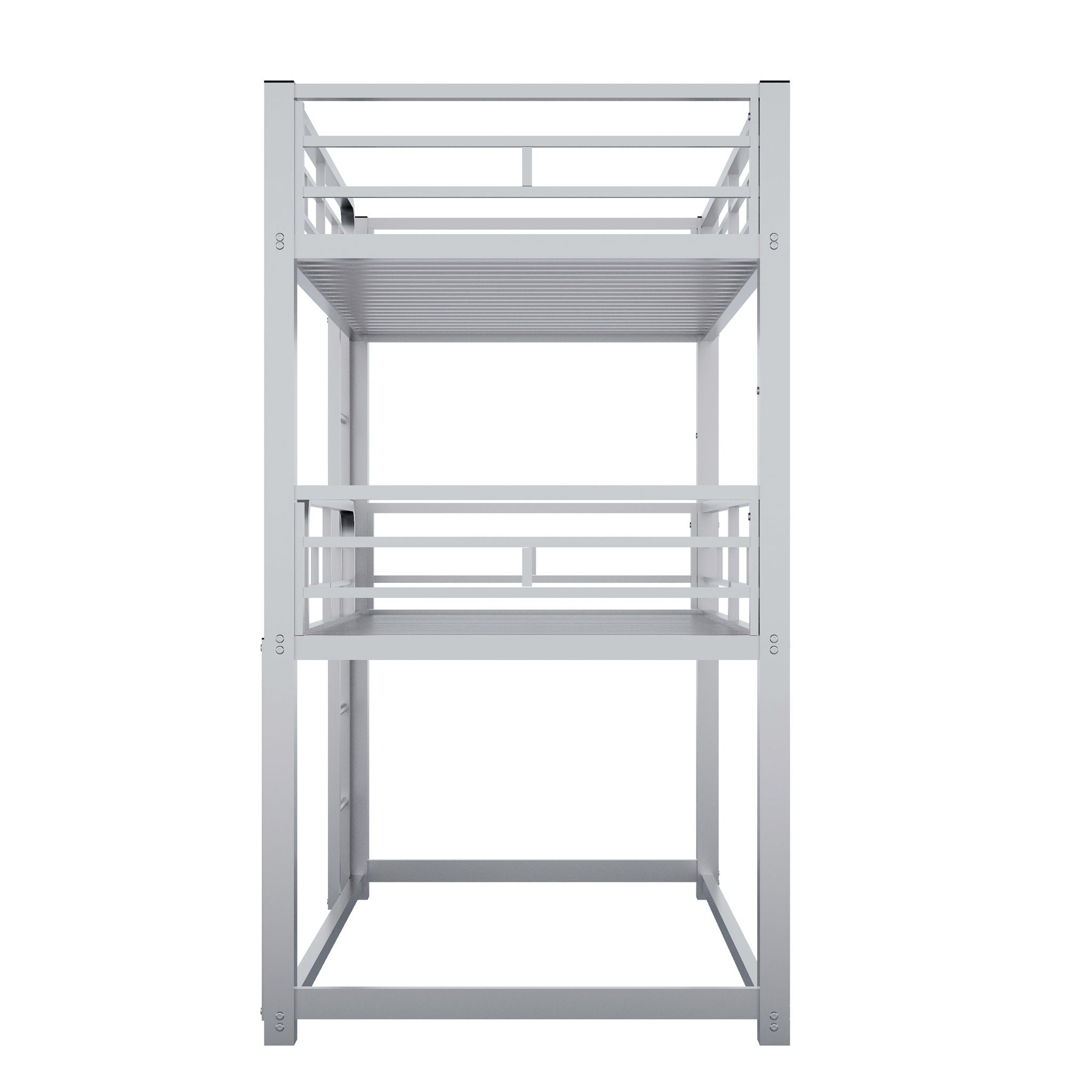 Triple Bunk Bed With Sturdy Construction And Space Saving Design by Unique Piece Furniture