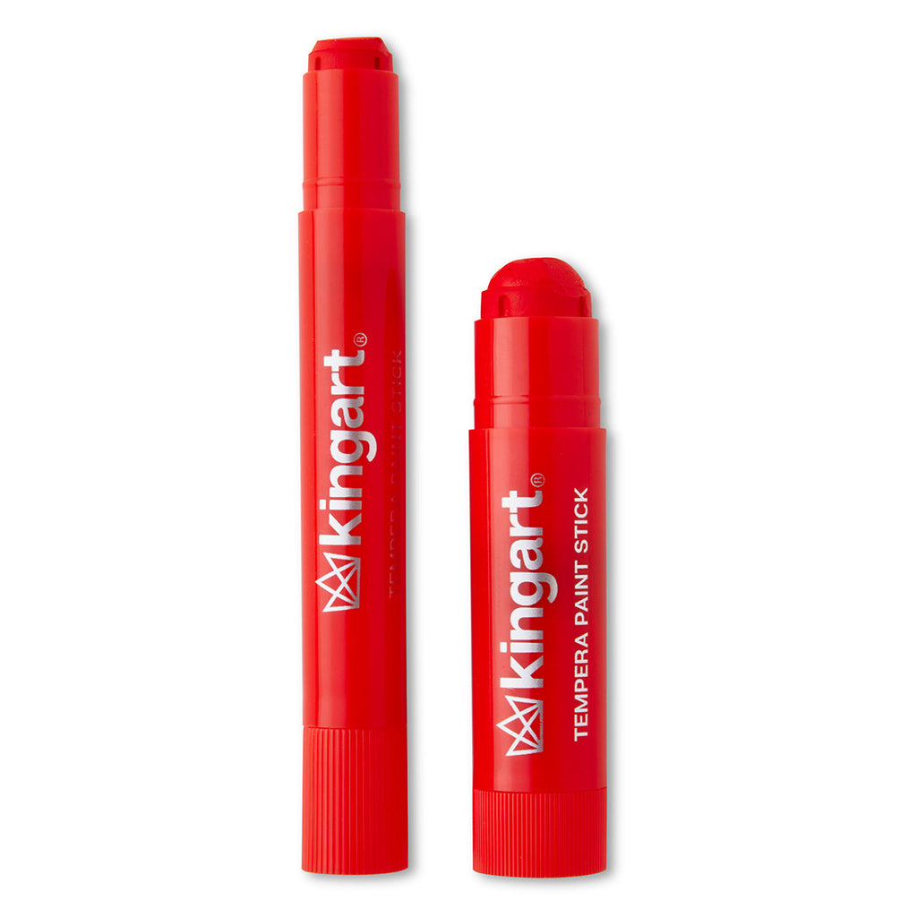 Tempera Paint Thin Sticks, 24 Colors by KINGART