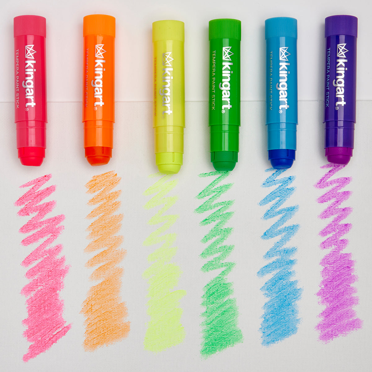 Tempera Paint Sticks, 60 Colors by KINGART