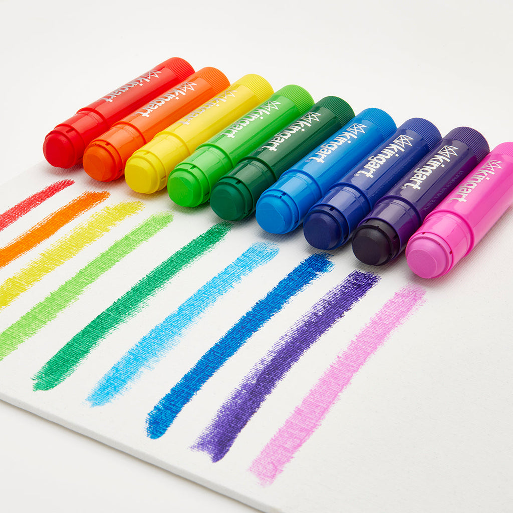Tempera Paint Sticks – 24 Colors by KINGART