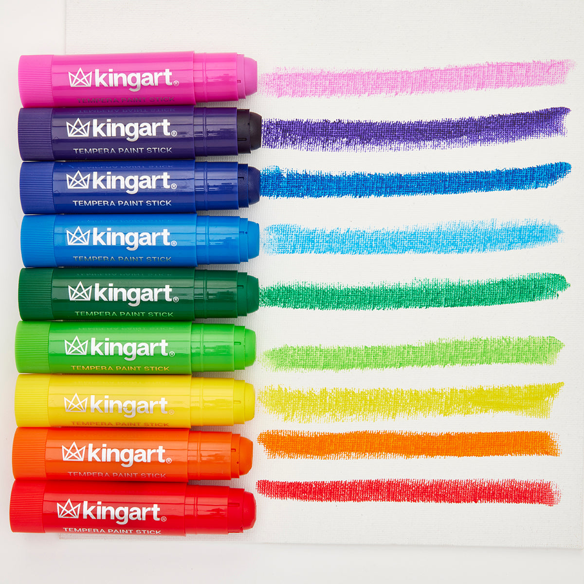 Tempera Paint Sticks, 60 Colors by KINGART
