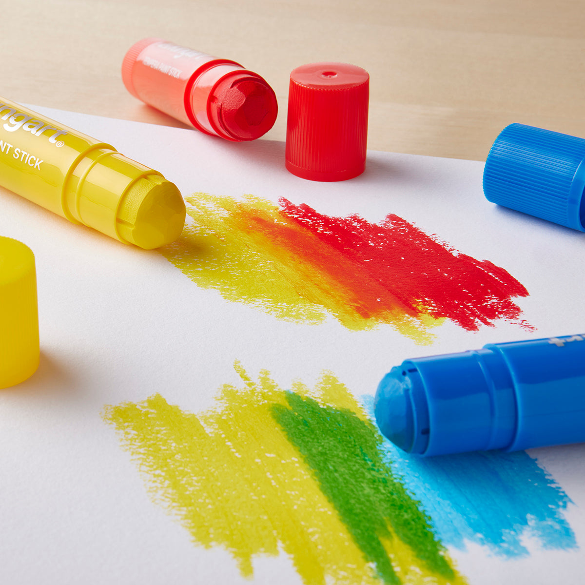Tempera Paint Sticks – 24 Colors by KINGART