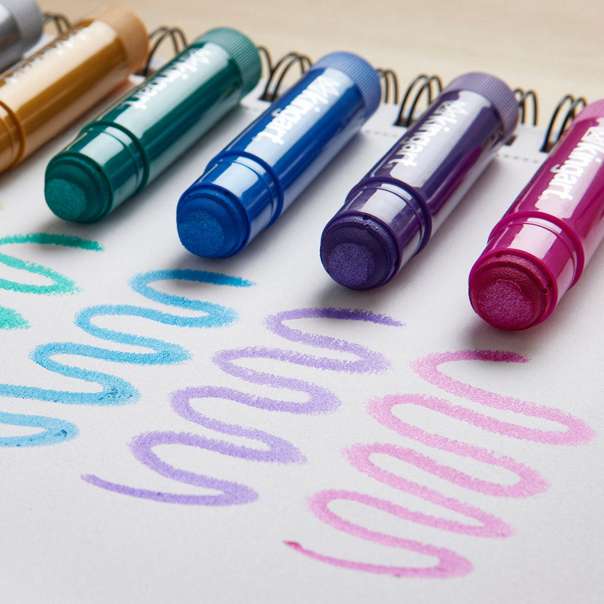 Tempera Paint Sticks – 24 Colors by KINGART