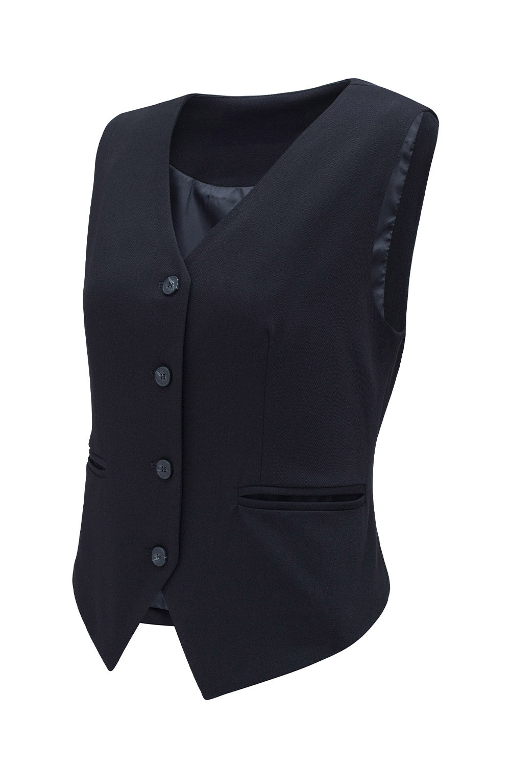 Pocketed Button Up Vest by Wild and Free Boutique