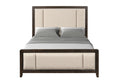 Upholstered Headboard & Footboard With Traditional Styling Bed by Unique Piece Furniture