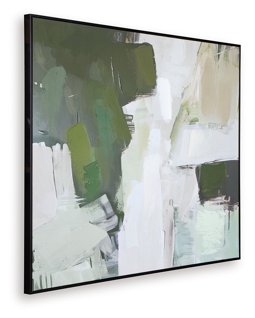Vinick - Wall Art - Green / Gray / White by Unique Piece Furniture