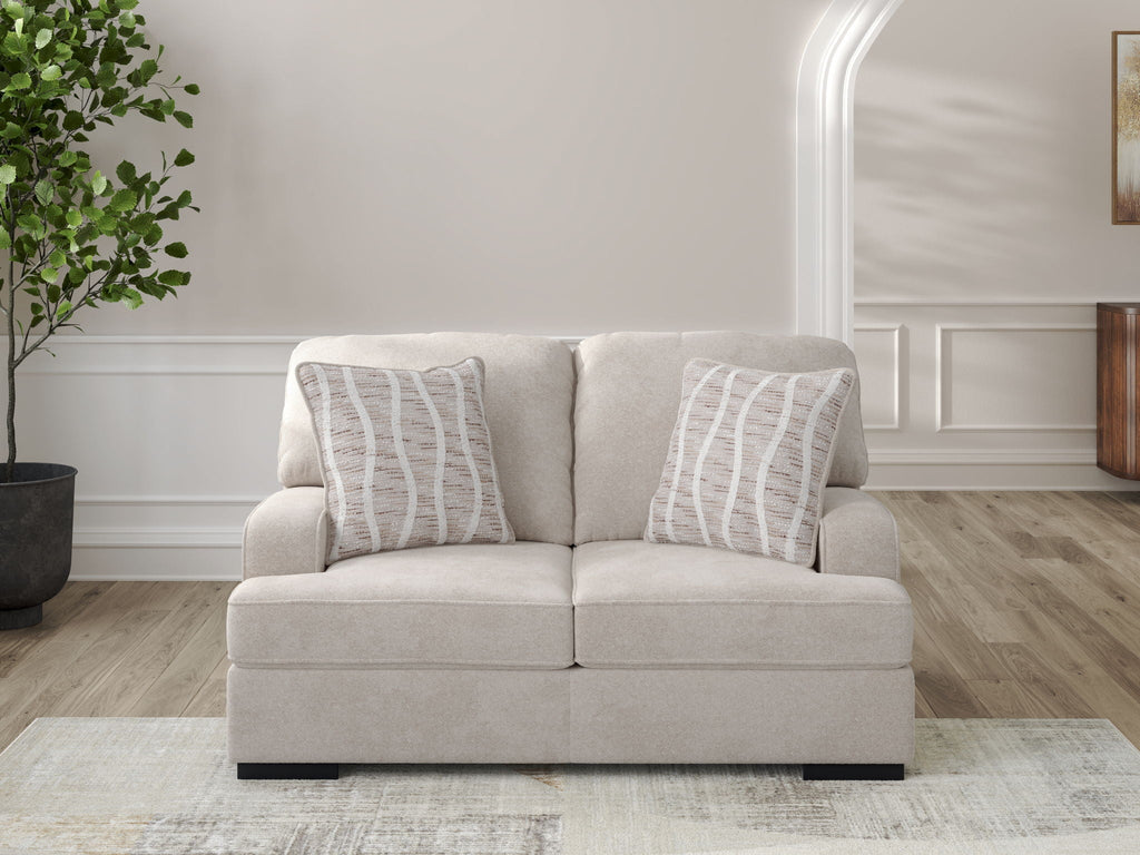 High Profile - Loveseat - Taupe by Unique Piece Furniture