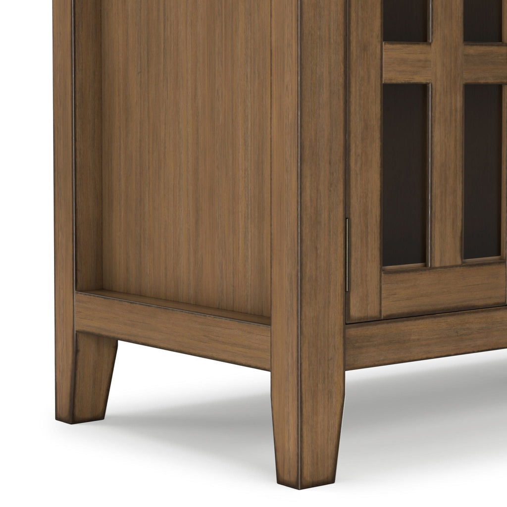 Artisan - TV Media Stand - Rustic Natural Aged Brown by Unique Piece Furniture