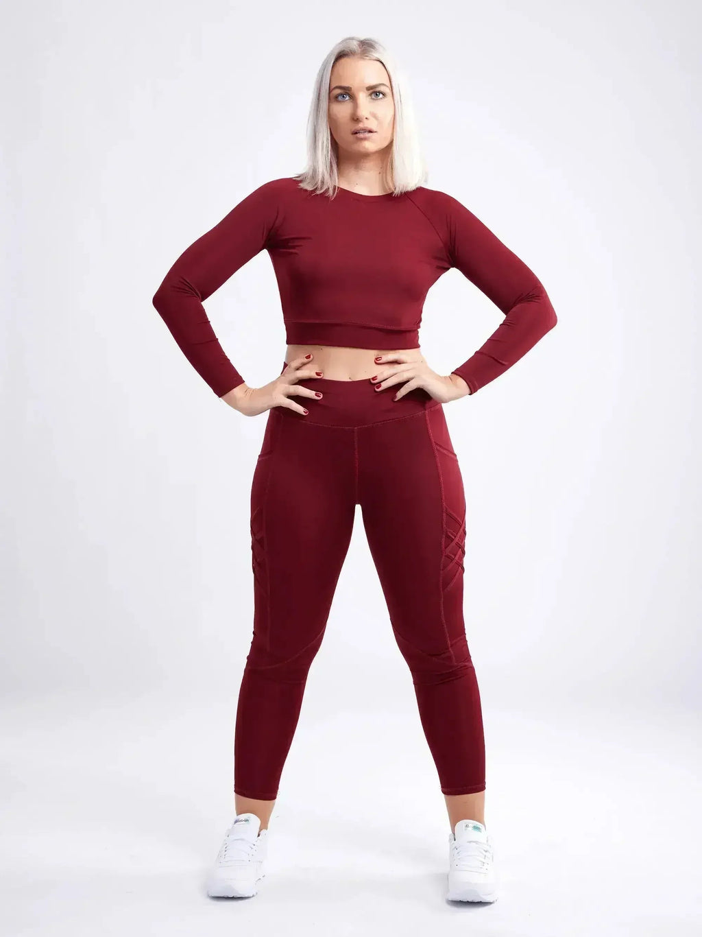 Long-Sleeve Crop Top by Femstylo