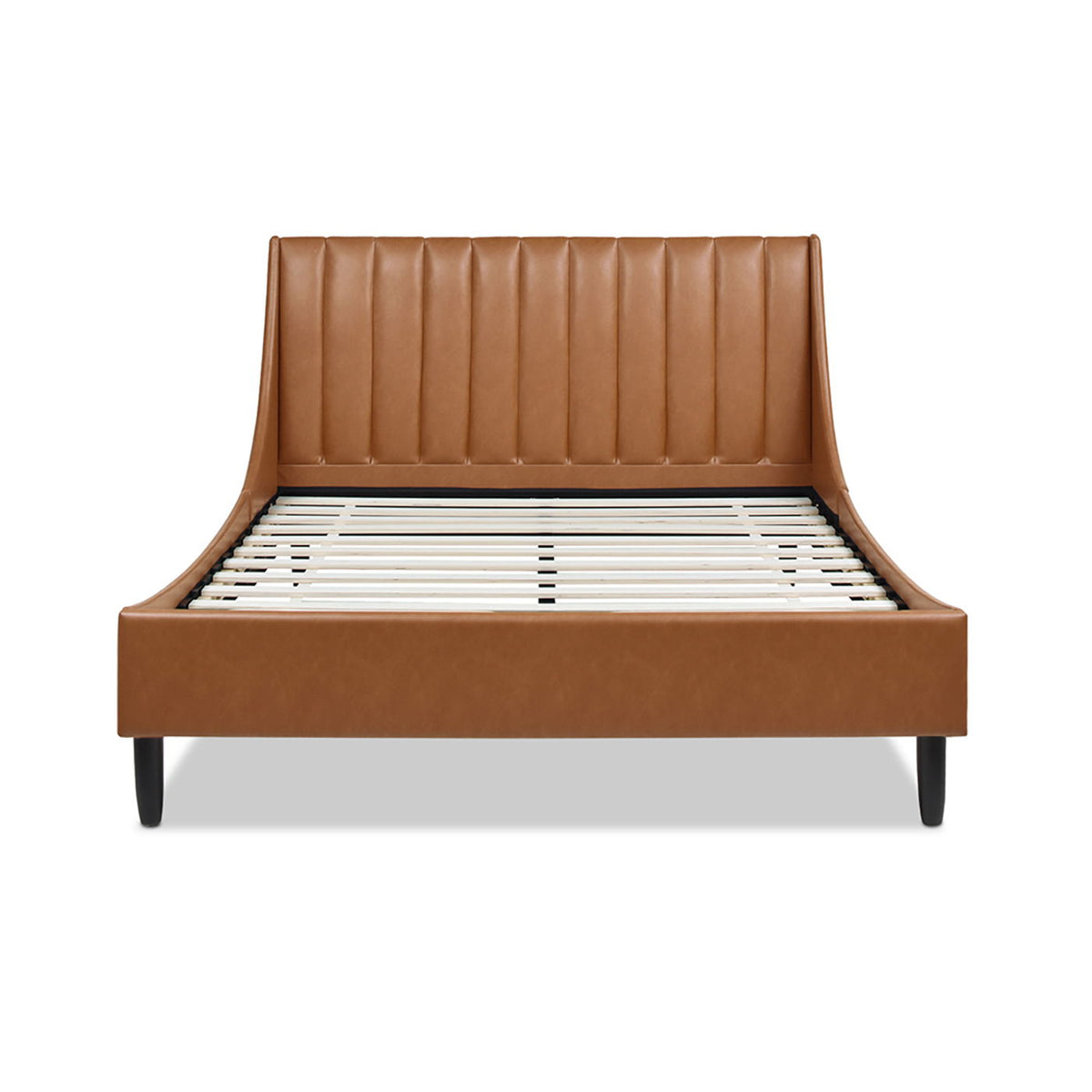 Aspen - Vertical Tufted Modern Headboard Platform Bed Set by Unique Piece Furniture