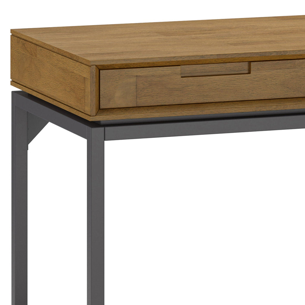 Banting - Mid Century Wide Desk, Handcrafted by Unique Piece Furniture