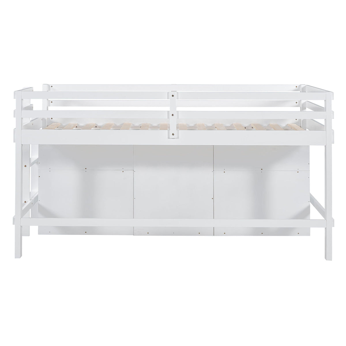 Loft Bed With 4 Drawers, Underneath Cabinet And Shelves by Unique Piece Furniture